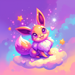 Midjourney Prompt for Cute Cartoon Pokemon