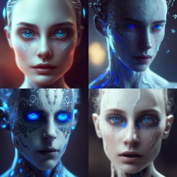 Ethereal Android Portraits