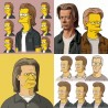 Famous in Simpsons look