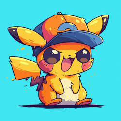 Midjourney Prompt for Chibi Pokemon Illustration