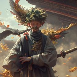 Midjourney Prompt for Ancient Chinese Anime Character