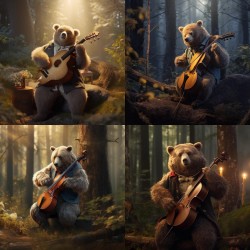 Wildlife Musician Portraits