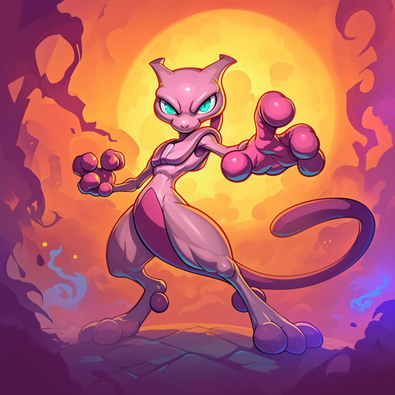 Midjourney Prompt for Vibrant Pokemon Art