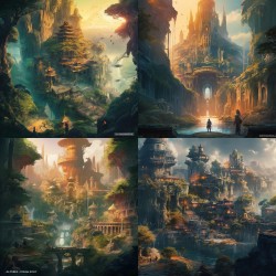 Cinematic Fantasy Adventure Posters