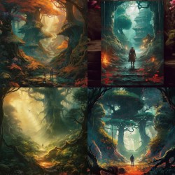 Cinematic Fantasy Adventure Posters