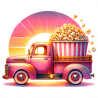 DALL-E Prompt for Movie Snack Style Clipart