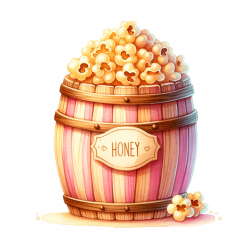 DALL-E Prompt for Movie Snack Style Clipart