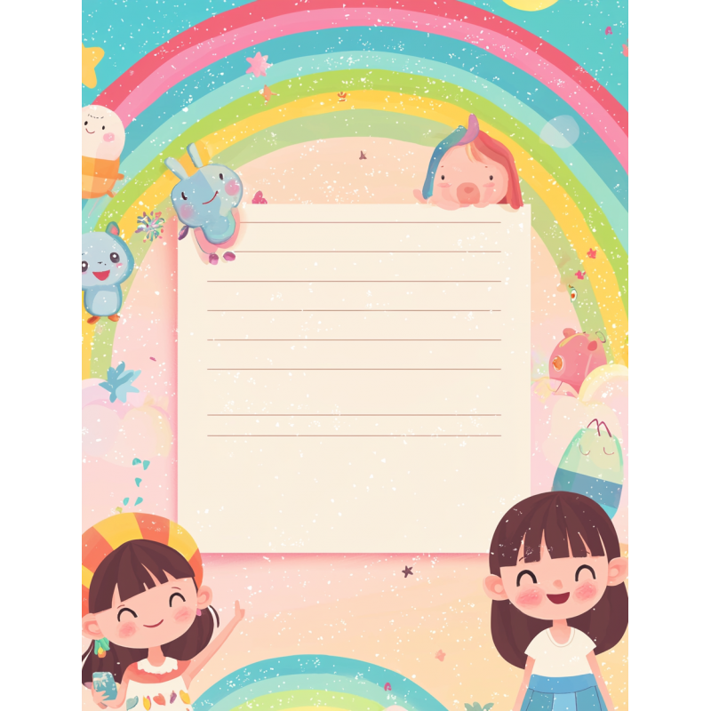 Midjourney Prompt for  Kids Planner Pages