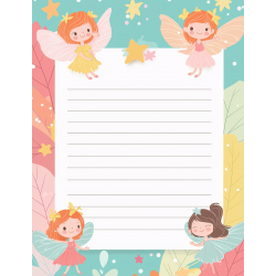 Midjourney Prompt for  Kids Planner Pages