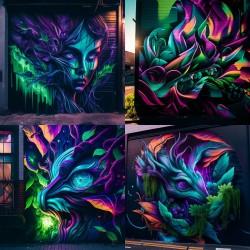 Vibrant Graffiti Artwork