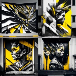 Vibrant Graffiti Artwork