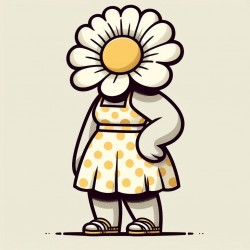 DALL-E Prompt for Botanical Fashion Characters