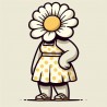 DALL-E Prompt for Botanical Fashion Characters