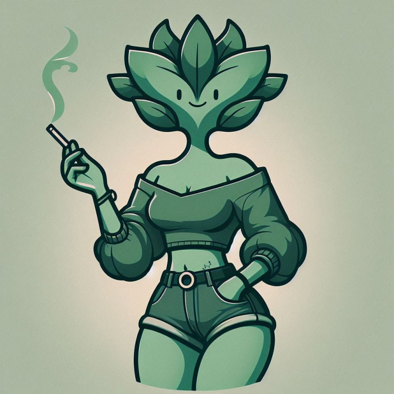 DALL-E Prompt for Botanical Fashion Characters