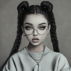 Midjourney Prompt for Hip Hop Gothic Portrait