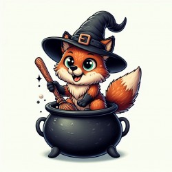 DALL-E Prompt for Fuzzy Cauldron Critters