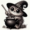 DALL-E Prompt for Fuzzy Cauldron Critters