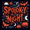 DALL-E Prompt for Halloween Themed Text Illustrations