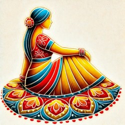 DALL-E Prompt for Festive Colorful Diwali Clipart