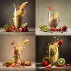 smoothies dynamic photos for Ads