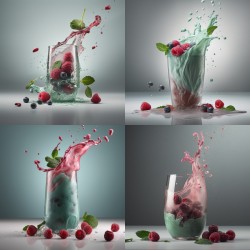 smoothies dynamic photos for Ads