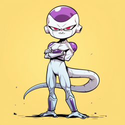 Midjourney Prompt for Chibi Dragon Ball Character