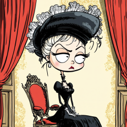 Midjourney Prompt for Victorian Tradition Caricature