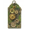 Midjourney Prompt for Victorian Steampunk Junk Journal Tag