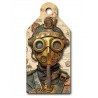 Midjourney Prompt for Steampunk Portrait Junk Journal Tag