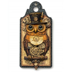 Midjourney Prompt for Steampunk Portrait Junk Journal Tag