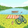 Flux Prompt for Summer Themed Illustrations