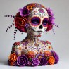 DALL-E Prompt for Figurine Art for Dia de los Muertos