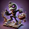 DALL-E Prompt for 3D Halloween Mascot Toys Generator