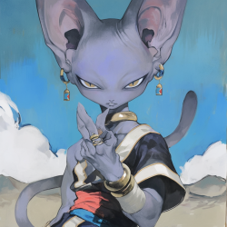 Midjourney Prompt for Dragon Ball Character Design