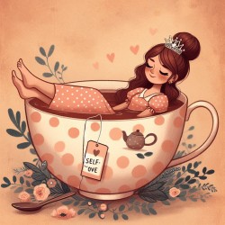 DALL-E Prompt for "Tea Time Whimsy"