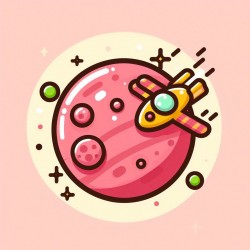 DALL-E Prompt for Whimsy World Planets Icons And Stickers