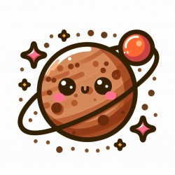 DALL-E Prompt for Whimsy World Planets Icons And Stickers