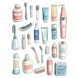 Midjourney Prompt for High-Resolution Beauty Product Clipart