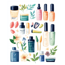 Midjourney Prompt for High-Resolution Beauty Product Clipart