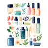 Midjourney Prompt for High-Resolution Beauty Product Clipart