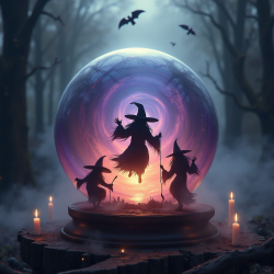 Flux Prompt for Mystic Spooky Halloween Artworks