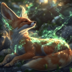 Midjourney Prompt for Ethereal Animal Portrait