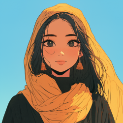 Midjourney Prompt for Cartoon Anime Portrait