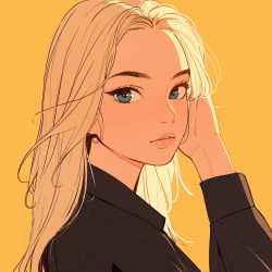 Midjourney Prompt for Cartoon Anime Portrait