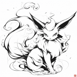 Midjourney Prompt for Designed Pokémon Illustration