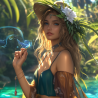 Midjourney Prompt for Caribbean Fantasy Portrait