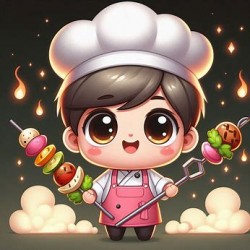 DALL-E Prompt for  "Chef Whiskers"