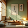 Flux Prompt for Korean Serene Interiors Designs