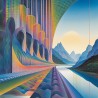 Midjourney Prompt for Psychedelic World of Geometry