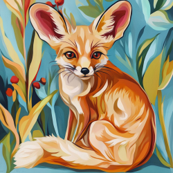 Midjourney Prompt for Vibrant Animal Artistry